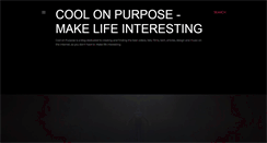 Desktop Screenshot of coolonpurpose.com